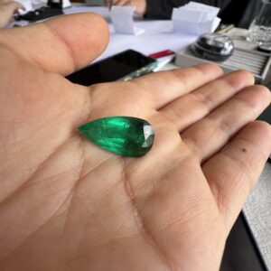 Pear-Cut Emerald